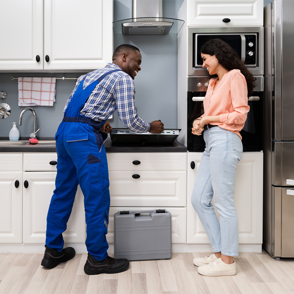 can you provide an estimate for cooktop repair before beginning any work in Robbins California